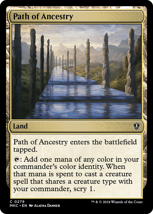 Path of Ancestry (MKC-279) - Murders at Karlov Manor Commander - for just $0.10! 