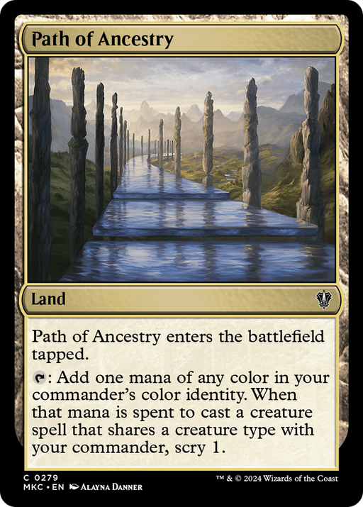 Path of Ancestry (MKC-279) - Murders at Karlov Manor Commander - for just $0.10! 