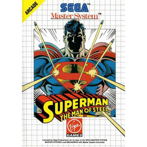 Superman: The Man of Steel (Sega Master System) - Just $0! Shop now at Retro Gaming of Denver