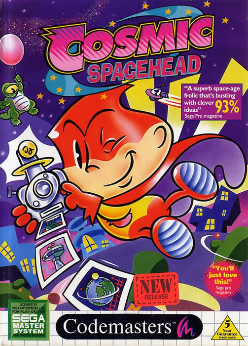 Cosmic Spacehead (Sega Master System) - for just $0! 