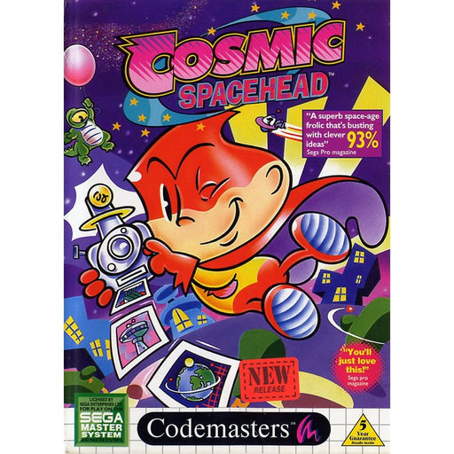 Cosmic Spacehead (Sega Master System) - Just $0! Shop now at Retro Gaming of Denver