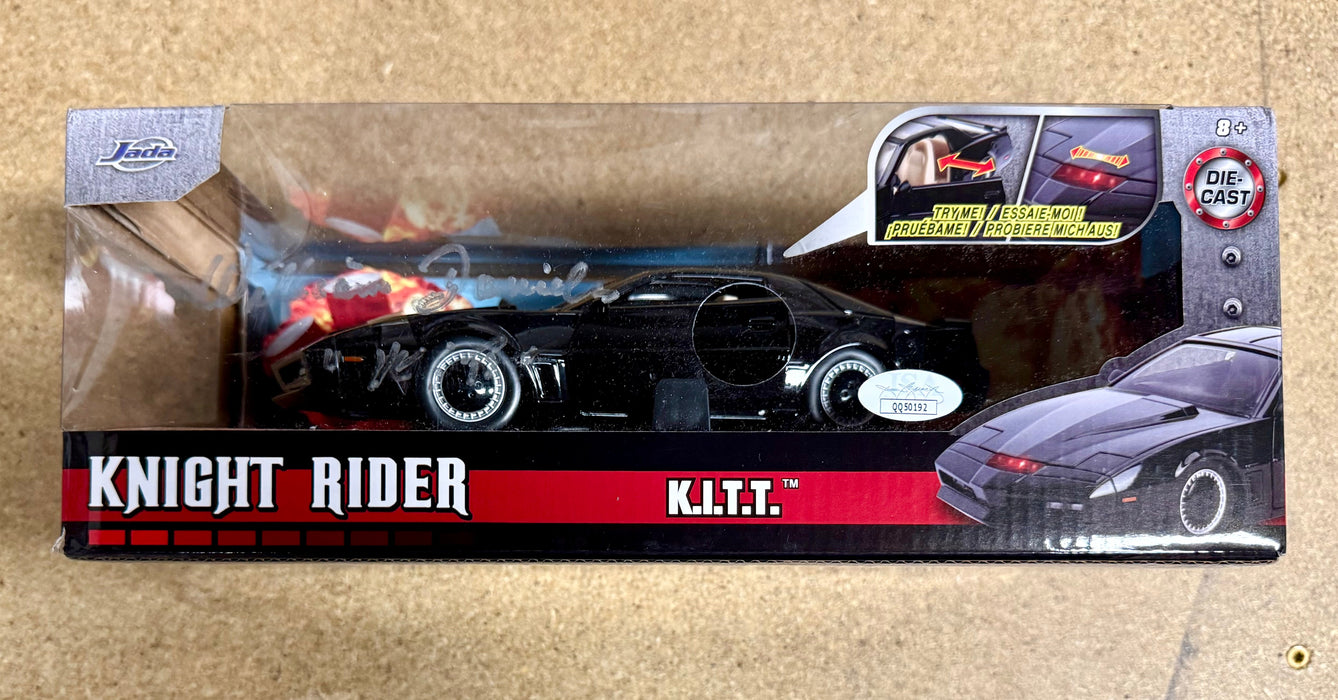 William Daniels Signed Knight Rider KITT 1:24 Car Box With JSA COA - for just $150! 