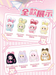 Nommi Baby Sweetheart Bunny Plush Keychain Blind Box - MiBao V8 Series Collectible - for just $20.99! 