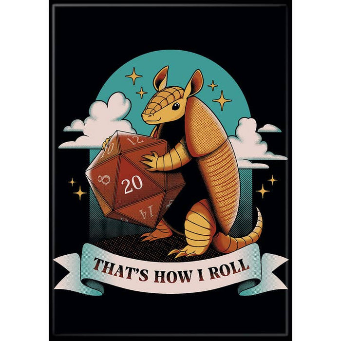 Tobe Fonseca: Armadillo That's How I Roll Magnet - for just $4.49! 