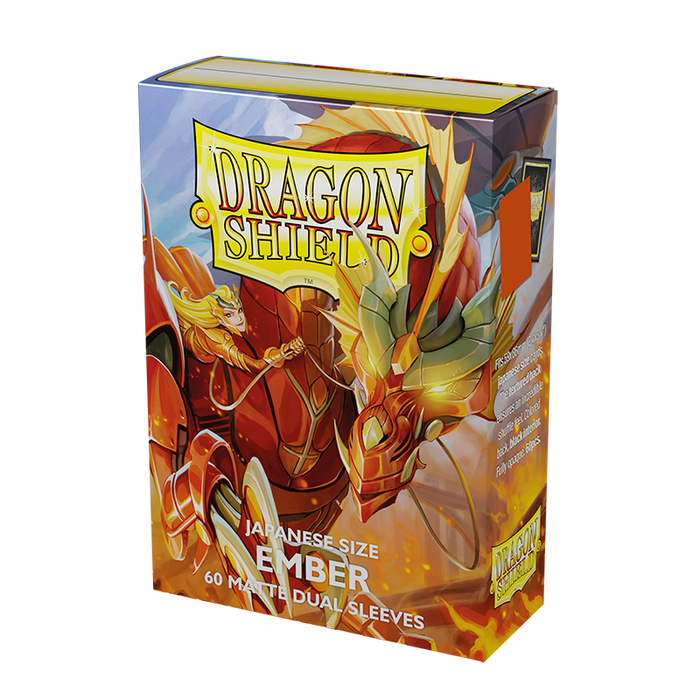 Dragon Shield: Japanese Size 60ct Sleeves - Ember (Dual Matte) - Just $0! Shop now at Retro Gaming of Denver