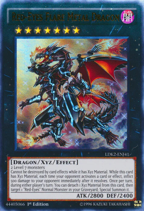 Red-Eyes Flare Metal Dragon [LDK2-ENJ41] Ultra Rare - for just $0.25! 