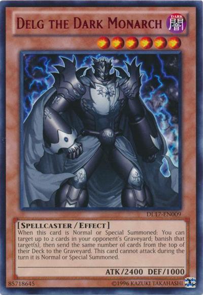 Delg the Dark Monarch (Red) [DL17-EN009] Rare - for just $2.65! 