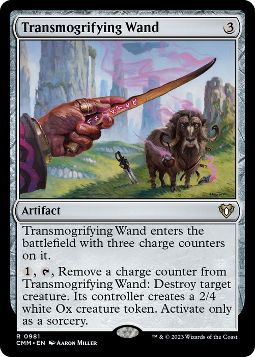 Transmogrifying Wand (CMM-981) - Commander Masters - for just $0.14! 