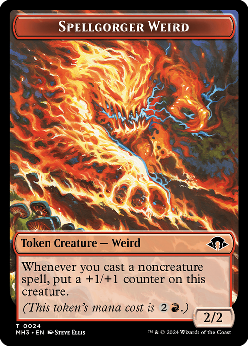 Eldrazi Spawn // Spellgorger Weird Double-Sided Token [Modern Horizons 3 Tokens] - Just $0.10! Shop now at Retro Gaming of Denver