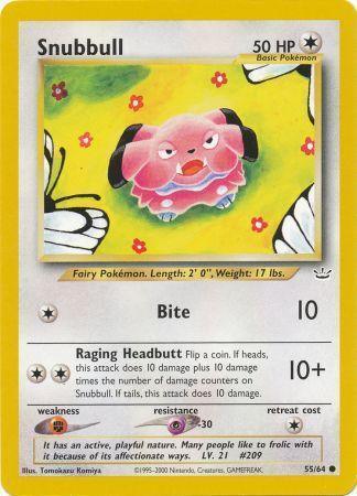 Snubbull (55/64) [Neo Revelation Unlimited] - for just $0.45! 