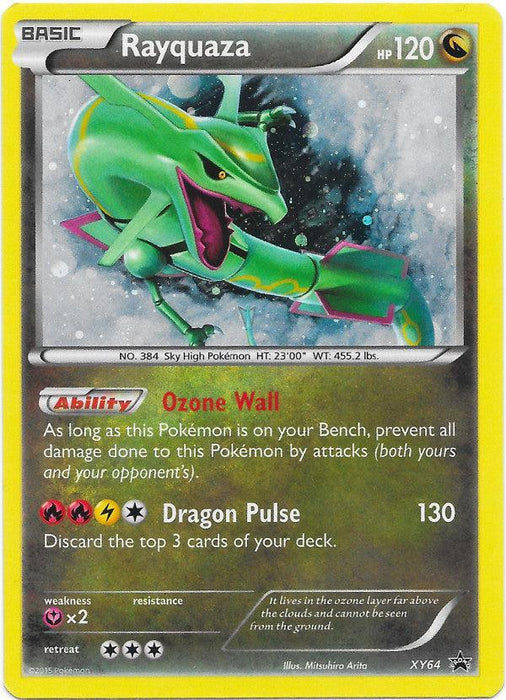 Rayquaza (XY64) (Jumbo Card) [XY: Black Star Promos] - for just $40! 