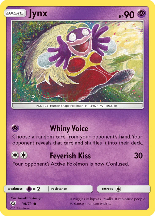Jynx (38/73) [Sun & Moon: Shining Legends] - for just $0.15! 
