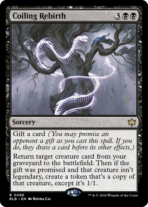 Coiling Rebirth (PPBLB-086) - Bloomburrow Promos - for just $0.25! 
