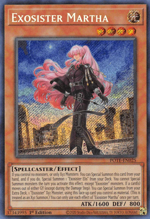 Exosister Martha [POTE-EN025] Secret Rare - for just $3! 