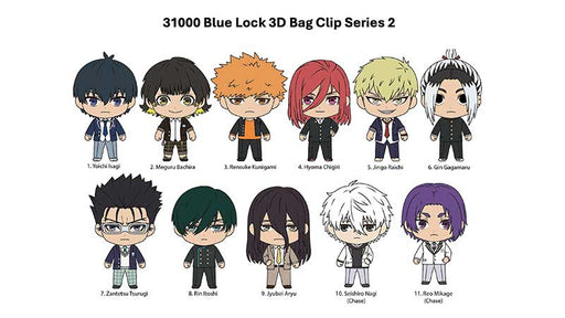 Blue Lock Series 2 3D Foam Bag Clip Blind Bag - Official Anime Collectible - for just $8.99! 