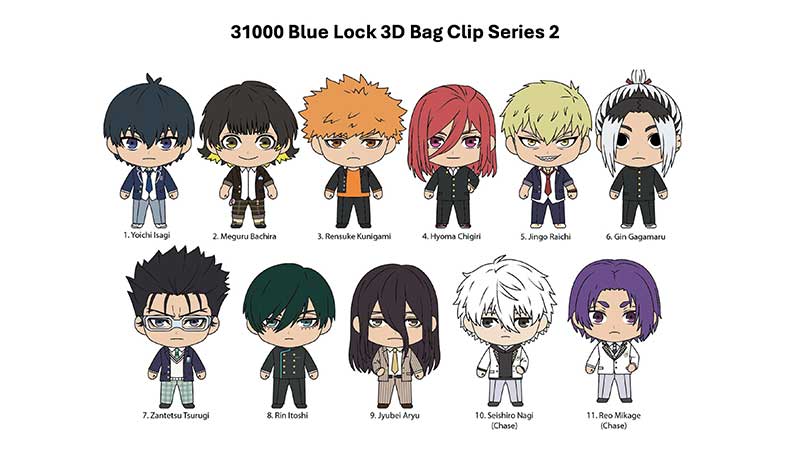Blue Lock Series 2 3D Foam Bag Clip Blind Bag - Official Anime Collectible - for just $8.99! 