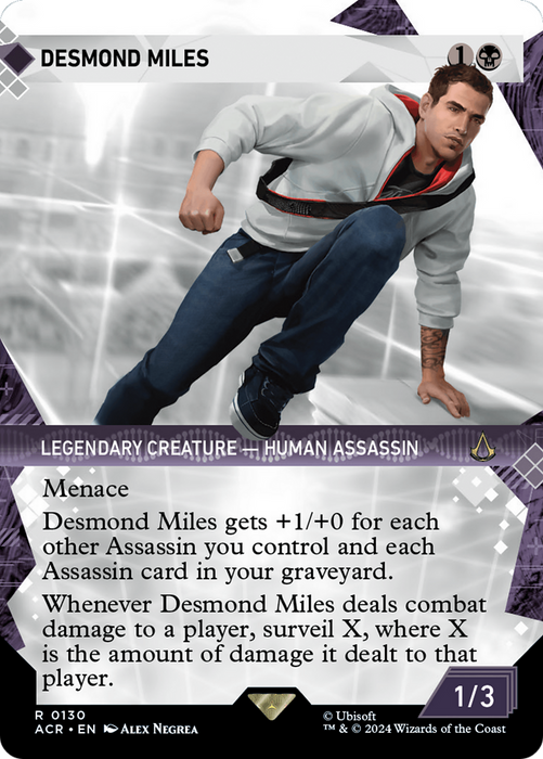 Desmond Miles (ACR-130) - Assassin's Creed: (Showcase) (Borderless) - for just $0.25! 