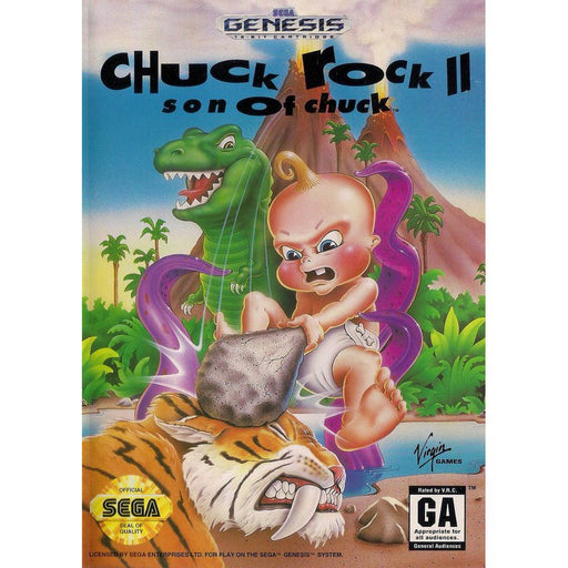 Chuck Rock II Son of Chuck (Sega Genesis) - Just $0! Shop now at Retro Gaming of Denver