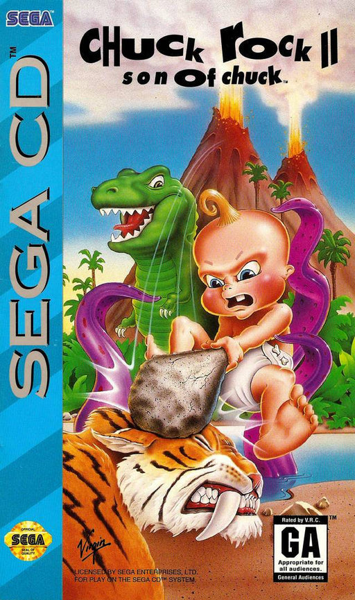 Chuck Rock II Son of Chuck (Sega CD) - for just $0! 
