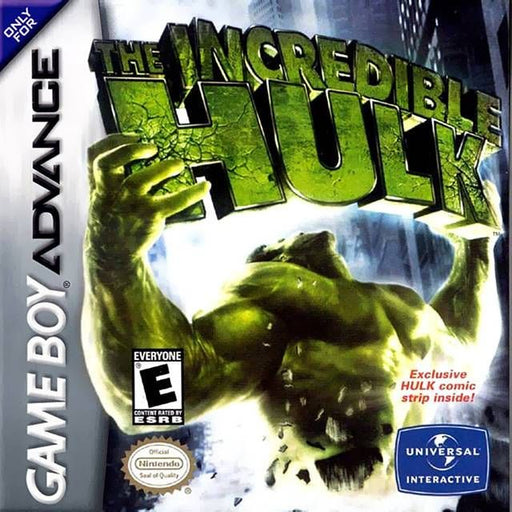 The Incredible Hulk (Gameboy Advance) - Just $0! Shop now at Retro Gaming of Denver