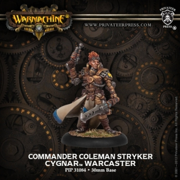 Warmachine: Cygnar Commander Coleman Stryker 1 - for just $14.99! 