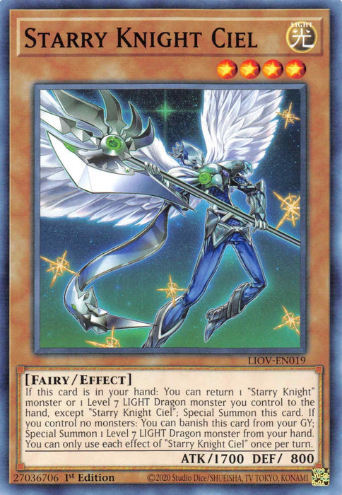 Starry Knight Ciel [LIOV-EN019] Common - for just $0.10! 