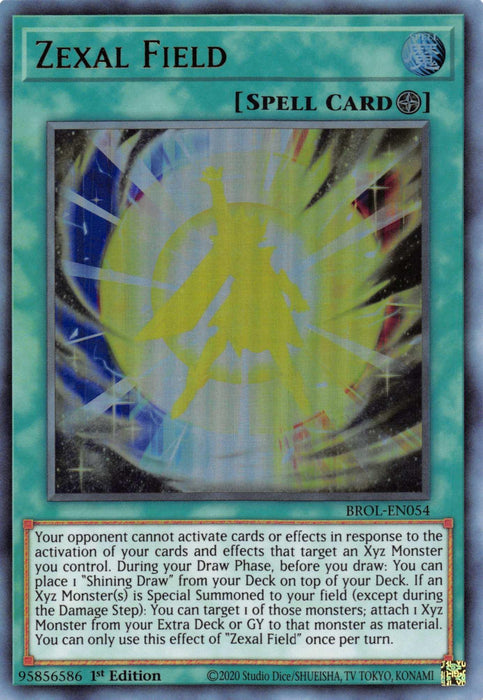 Zexal Field [BROL-EN054] Ultra Rare - for just $0.10! 