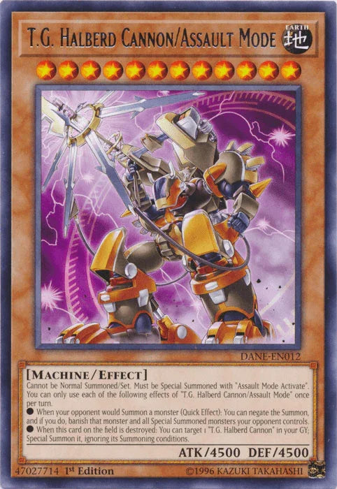 T.G. Halberd Cannon/Assault Mode [DANE-EN012] Rare - for just $0.15! 