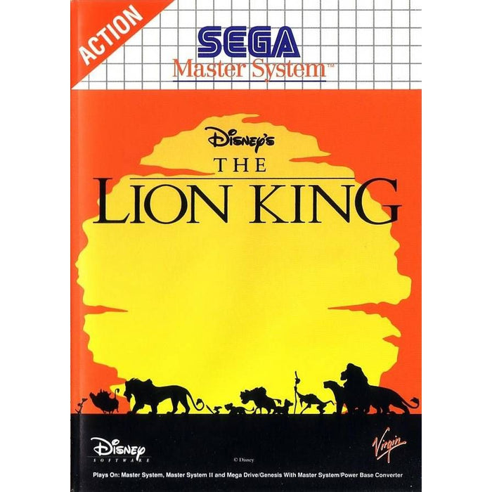 The Lion King (Sega Master System) - Just $0! Shop now at Retro Gaming of Denver