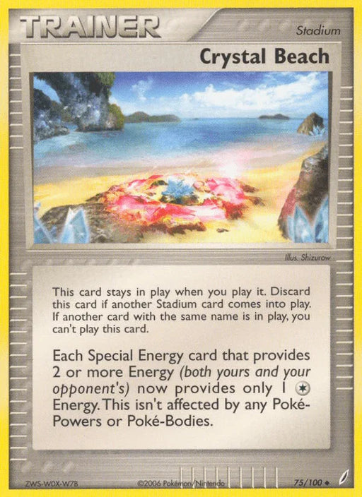 Crystal Beach (75/100) [EX: Crystal Guardians] - for just $1.05! 
