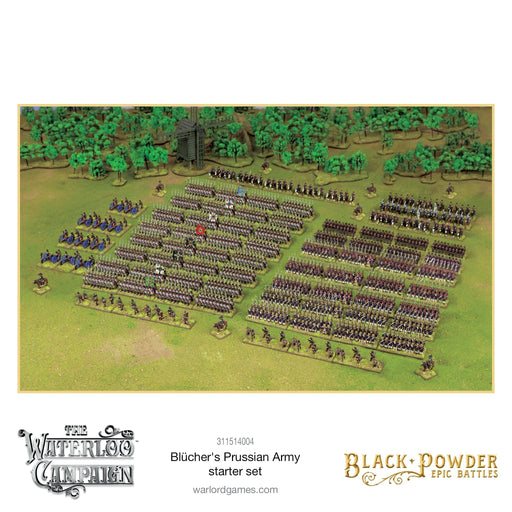 Black Powder: Epic Battles - Waterloo - Blüchers Prussian Army Starter Set - for just $152! 
