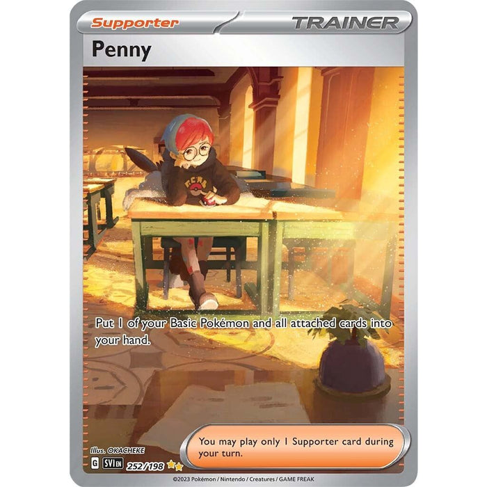 Penny (252/198) [Scarlet & Violet: Base Set] - Just $3.70! Shop now at Retro Gaming of Denver