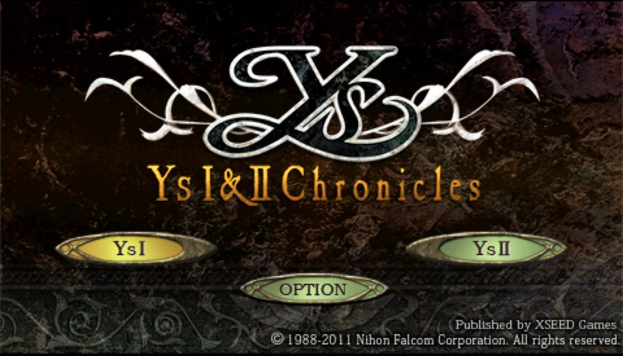 Ys I & II Chronicles – PlayStation Portable (PSP) - for just $95.99! 