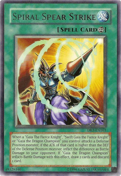 Spiral Spear Strike [DR3-EN163] Rare - for just $2! 