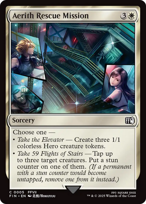 Aerith Rescue Mission (FIN-005) - FINAL FANTASY - for just $0.05! 