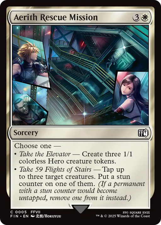 Aerith Rescue Mission (FIN-005) - FINAL FANTASY - for just $0.05! 