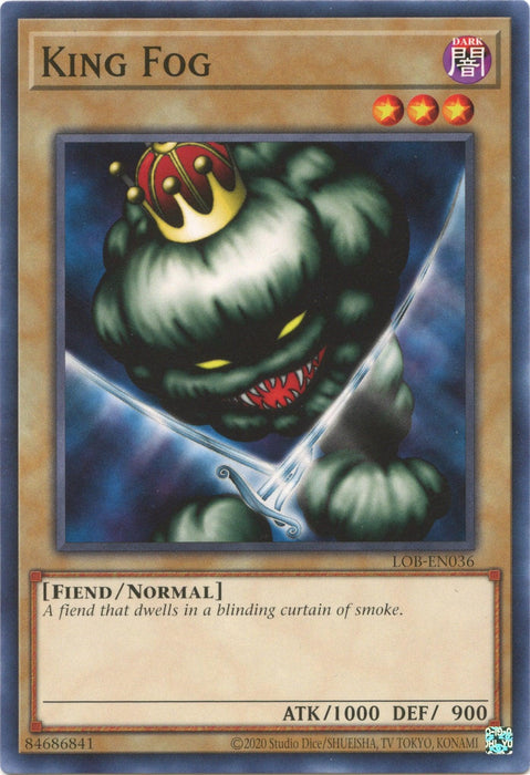 King Fog (25th Anniversary) [LOB-EN036] Common - for just $0.10! 