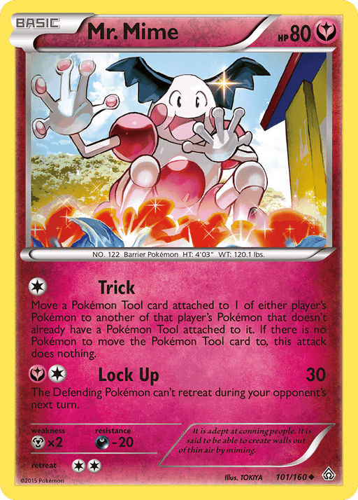 Mr. Mime (101/160) [XY: Primal Clash] - for just $0.15! 