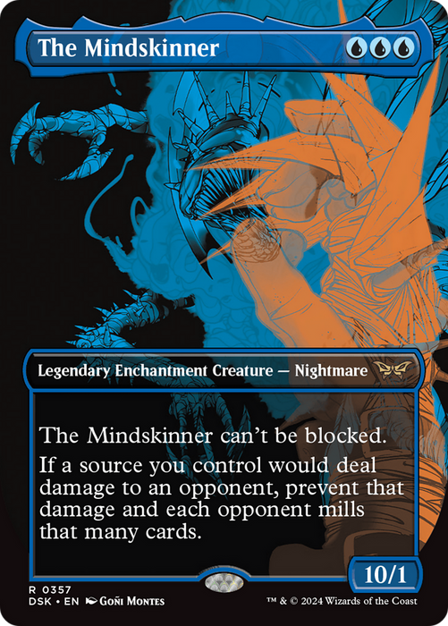 The Mindskinner (DSK-357) - Duskmourn: House of Horror (Borderless) Foil - for just $1.76! 