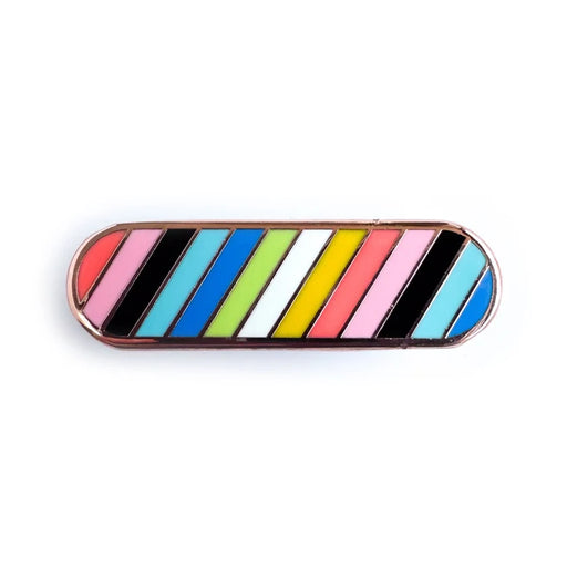 Pride Pals Flag Enamel Pin - Queer - for just $10! 