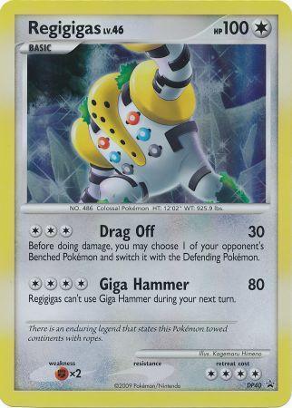 Regigigas (DP40) (Jumbo Card) [Diamond & Pearl: Black Star Promos] - for just $10! 