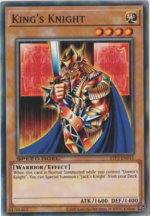 King's Knight [STP3-EN015] Common - for just $0.20! 