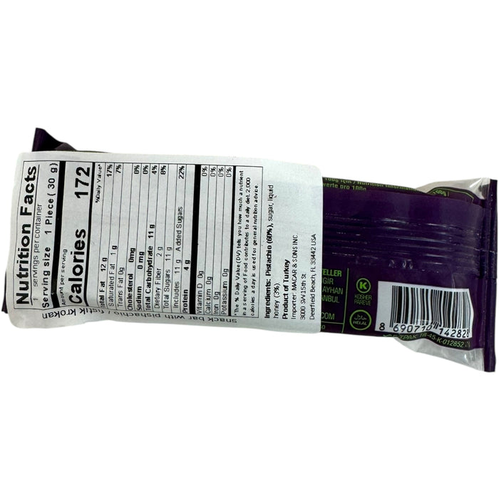 Koska Pistachio Energy Bars - Delicious, Nutritious Snack For On-The-Go Energy Boost - for just $3.99! 