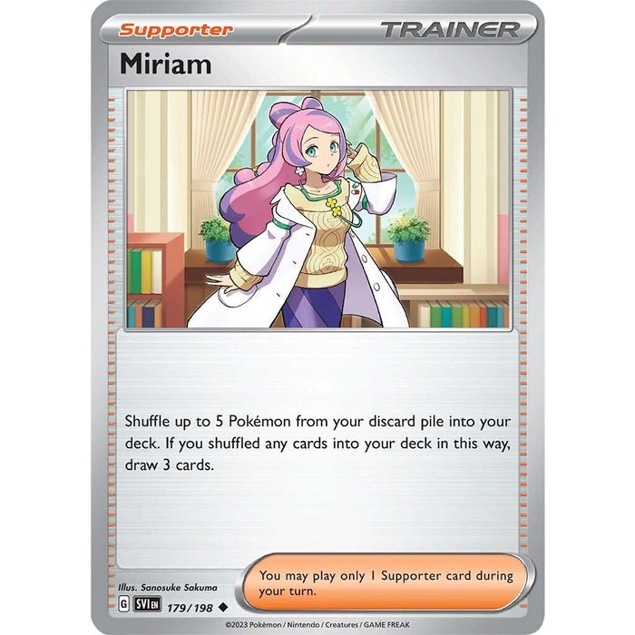 Miriam (179/198) [Scarlet & Violet: Base Set] - Just $0.10! Shop now at Retro Gaming of Denver