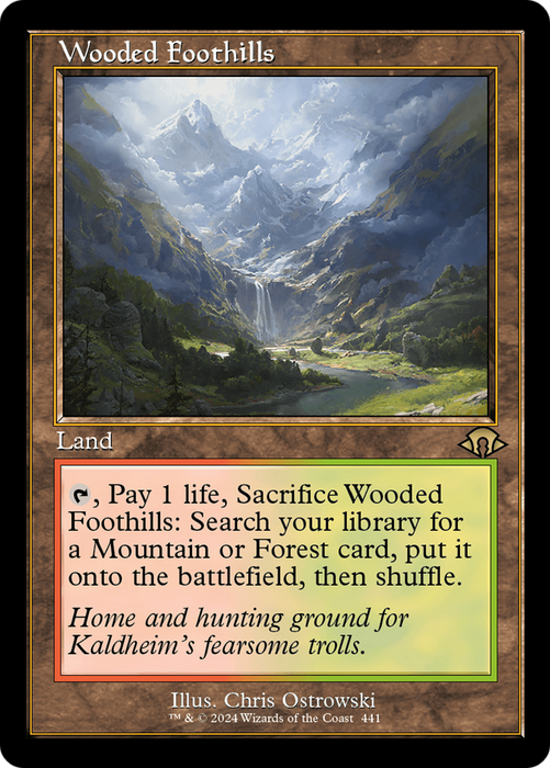 Wooded Foothills (Retro Frame) (MH3-441) - Modern Horizons 3 - for just $8.87! 