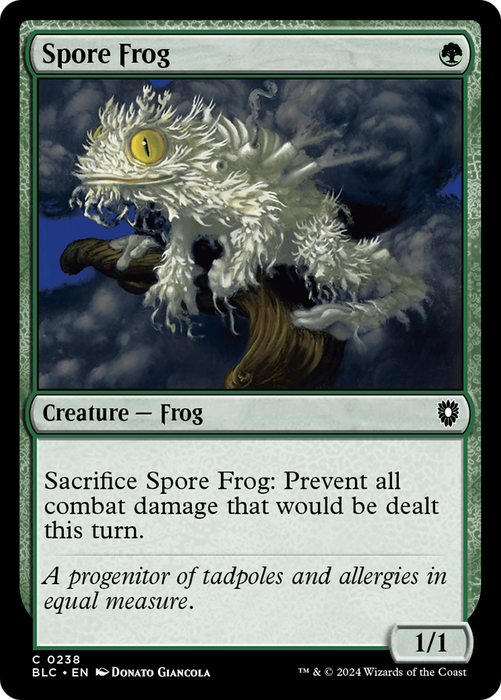 Spore Frog (BLC-238) - Bloomburrow Commander - for just $0.12! 