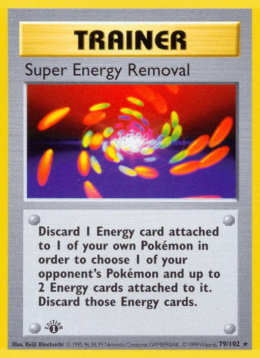 Super Energy Removal (79/102) (Shadowless) [Base Set 1st Edition] - for just $23.60! 