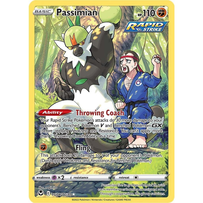 Passimian (TG08/TG30) [Sword & Shield: Silver Tempest] - Just $0.70! Shop now at Retro Gaming of Denver