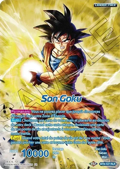 Son Goku // Heightened Evolution SS3 Son Goku Returns (Championship 2023 Golden Card Vol.1) (BT9-127) [Tournament Promotion Cards] - for just $0.10! 