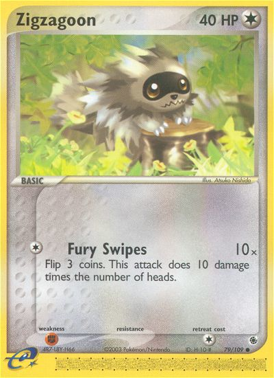 Zigzagoon (79/109) [EX: Ruby & Sapphire] - Just $0.20! Shop now at Retro Gaming of Denver